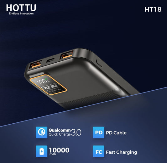 HOTTU Endless Inovation 10000MAH Power Bank HT18
